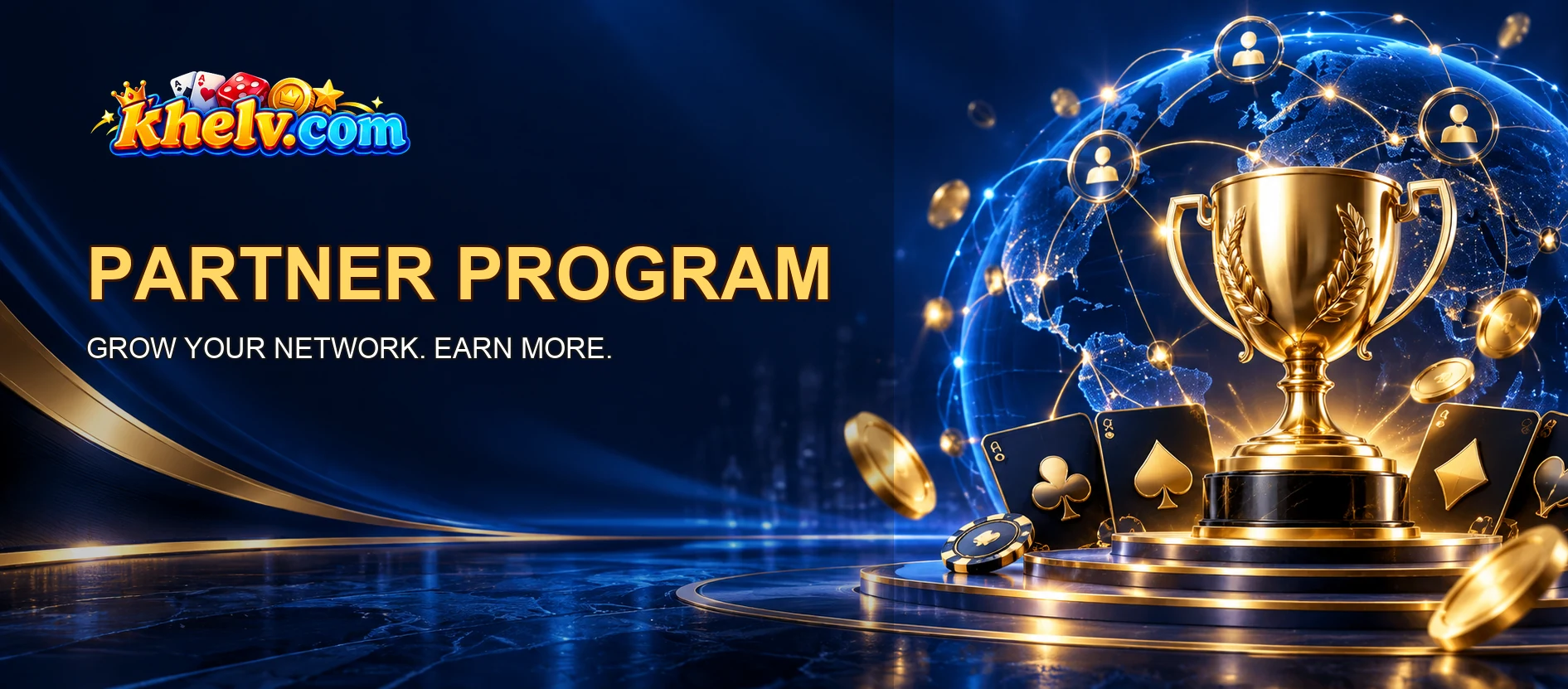 Khelv Partner Program — grow your network and earn more